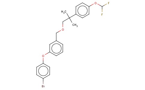 3-(4-BROMOPHENOXY)BENZYL 2-(4-DIFLUOROMETHOXYPHENYL)-2-METHYLPROPYL ETHER